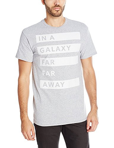 Star Wars Men_s Farther T-Shirt  Athletic Heather  Medium