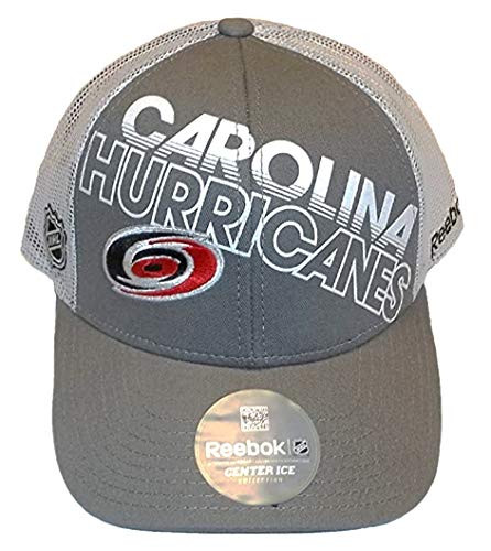 Reebok Carolina Hurricanes Snapback Mesh Hat Nh34z White Gray