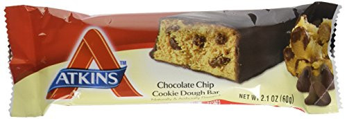 Atkins Advantage Bar Chocolate Chip Cookie Dough -- 5 Bars