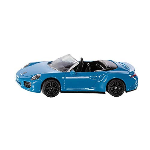 siku Blister 1523 Porsche 911 Turbo S Convertible  Blue