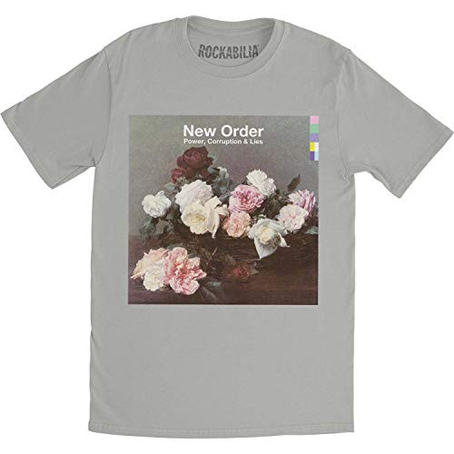 Impact New Order Power  Corruption  and  Lies Fitted Jersey tee -XL- Silver