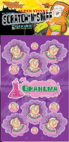 Scratch-N-Sniff Stickers- Grandma