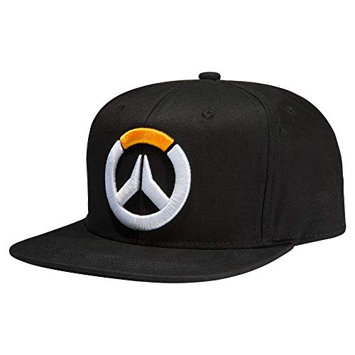JINX Overwatch Frenetic Snapback Baseball Hat Black One Size JINX Overwatch Frenetic Snapback Baseball Hat Black One Size