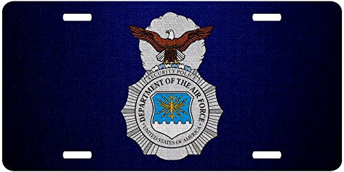 ExpressItBest Premium Aluminum License Plate - U.S. Air Force Security Forces -AFSC- Badge ExpressItBest Premium Aluminum License Plate - U.S. Air Force Security Forces -AFSC- Badge