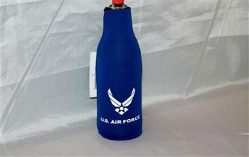 K_s Novelties U.S. Airforce Wings Seal Crest Logo Bottle Jacket