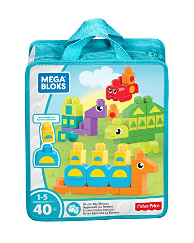 Mega Bloks Match My Shapes Building Set