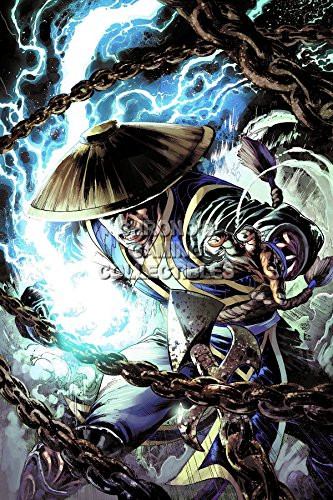 PrimePoster - Mortal Kombat XL X Raiden Poster Glossy Finish Made in USA - YMKX063 -24inch  x 36inch  -61cm x 91.5cm--