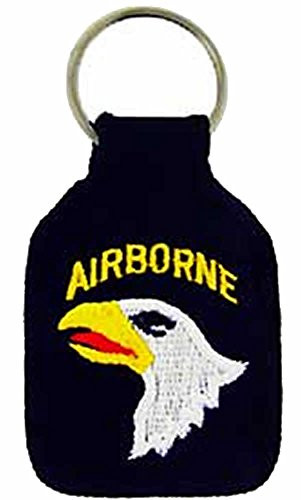 U.S. ARMY 101ST AIRBORNE SCREAMING EAGLES KEY CHAIN - Multi-Colored - Veteran Owned Business