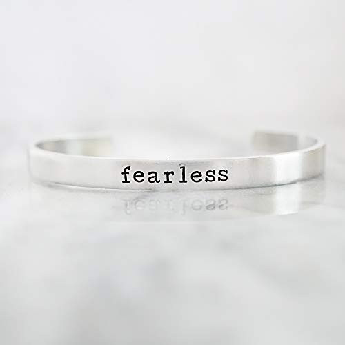 Fearless Hand Stamped Cuff Bracelet Fearless Hand Stamped Cuff Bracelet