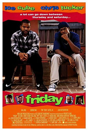 Friday Movie POSTER 27 x 40  Ice Cube  Chris Tucker  A MADE IN THE U.S.A.