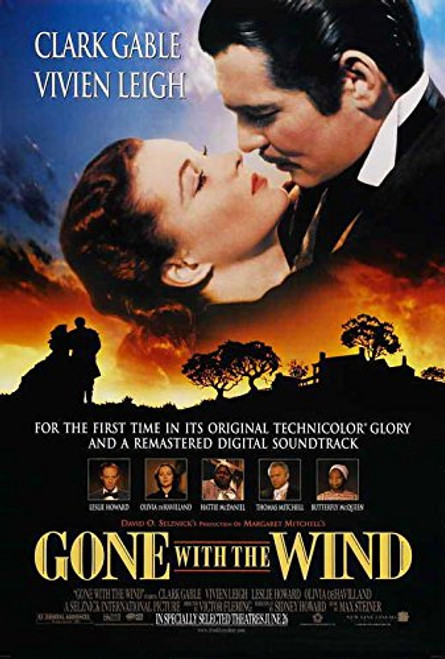 Gone with The Wind Poster Movie -27 x 40 Inches - 69cm x 102cm- -1939- -Style S- Gone with The Wind Poster Movie -27 x 40 Inches - 69cm x 102cm- -1939- -Style S-