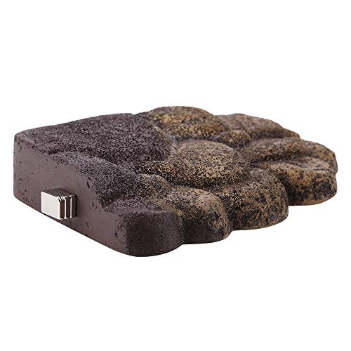 eecoo Turtle Climbing Platform  Resin Turtle Magnetic Basking Floating Island Reptile Platform for Semi Aquatic Animals -S-