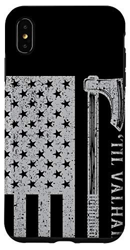 iPhone XS Max Til Valhalla Nordic Viking Warrior Norse Viking Case