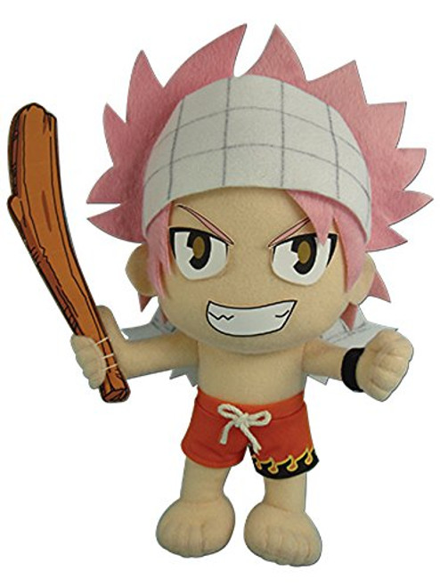 GE Animation Great Eastern Fairy Tail Swimsuit Natsu Dragneel Stuffed Plush, 9"