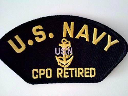Embroidered Patch - Patches for Women Man - U.S. Navy Chief Petty Officer CPO