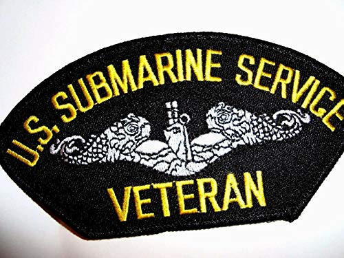 Embroidered Patch - Patches for Women Man - U.S. Submarine Service Veteran