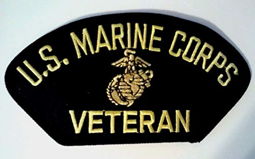 Embroidered Patch - Patches for Women Man - U.S. Marine Corps Veteran