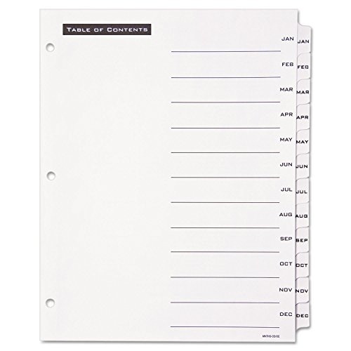 AVE11678 - Table n Tabs Dividers