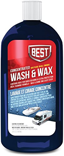 B.E.S.T. 60032 Wash  and  Wax - 32 oz.