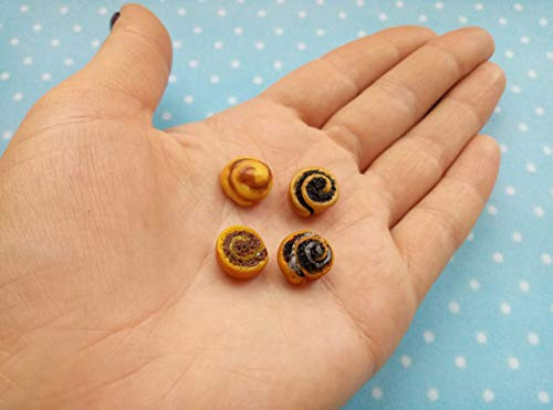 Silicone 3D-molds in the form of Miniature Baking in different shapes and sizes. Molds for polymer clay and plastic.