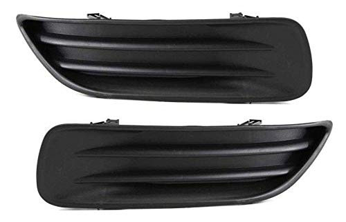 Parts N Go 2003-2004 Corolla CE LE Fog Light Cover Set Driver and Passenger Side Left Right Hand Black - 5212802060 TO1039103 Parts N Go 2003-2004 Corolla CE LE Fog Light Cover Set Driver and Passenger Side Left Right Hand Black - 5212802060 TO1039103