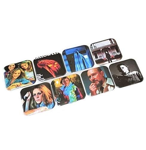 Halloween 1978 Original Movie Button Pins Collection Poster Michael Myers Art Scary Birthday Gifts Horror Fan Artwork