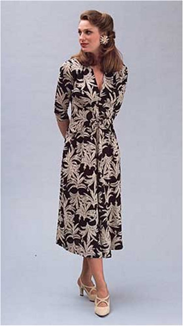 1930_s - 1940_s Glamour Girl Dress Pattern 1930_s - 1940_s Glamour Girl Dress Pattern