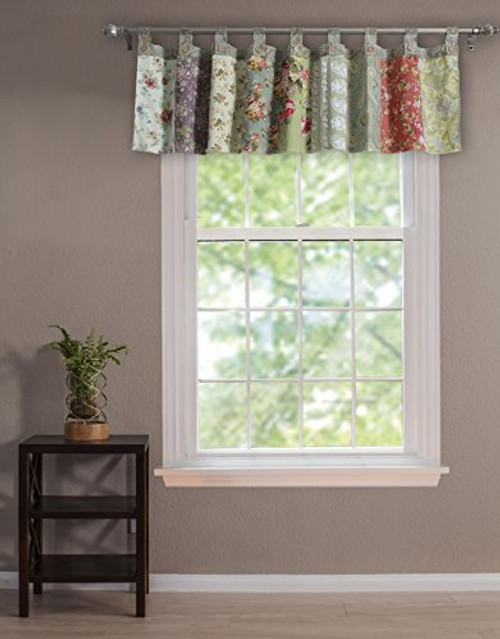 Greenland Home Blooming Prairie Window Valance