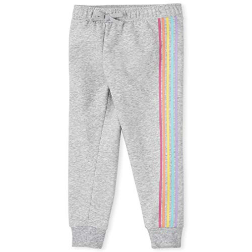 The Children_s Place Girls_ Active Joggers  H T Mist  XS -4-