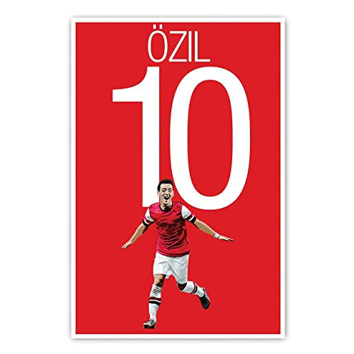 Arsenal Soccer Print - Mesut Özil Poster - Soccer Art - Unframed Football Print - Soccer Decoration - Germany Soccer Poster - Graphics 17 - Ozil Football Art
