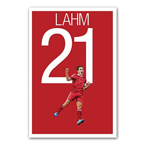 Philipp Lahm Poster - Bayern Munchen Soccer Art