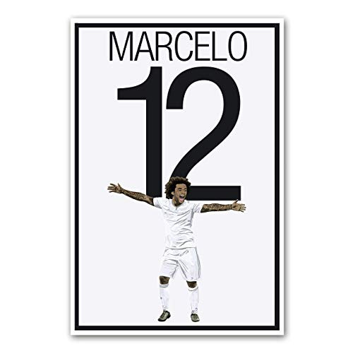 Marcelo Poster - Real Madrid Art