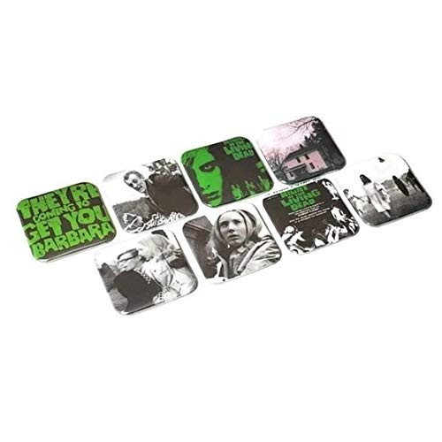 Night Of The Living Dead Set Of 8 Fridge Magnets George Romero Horror Movies Halloween Home Decor Fan Birthday Gifts Zombies
