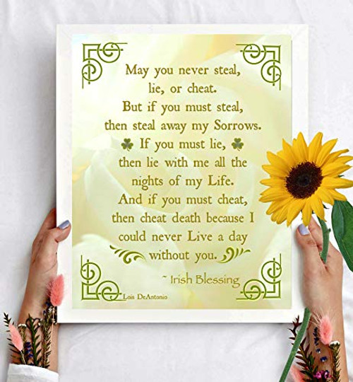 Irish Blessing print Celtic Gaelic Scottish wall decor God Bless Irish home sweet home decor Ireland Housewarming Irish wedding gift Irish Shamrock Anniversary Love Art Irish Blessing print Celtic Gaelic Scottish wall decor God Bless Irish home sweet home decor Ireland Housewarming Irish wedding gift Irish Shamrock Anniversary Love Art