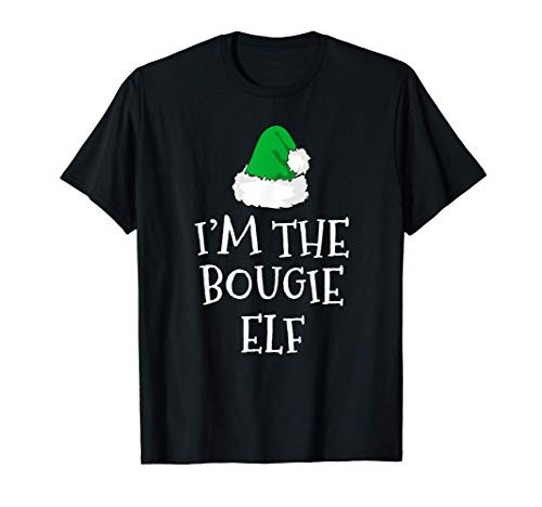 I_m The Bougie Elf Funny Christmas Family Gift T-Shirt