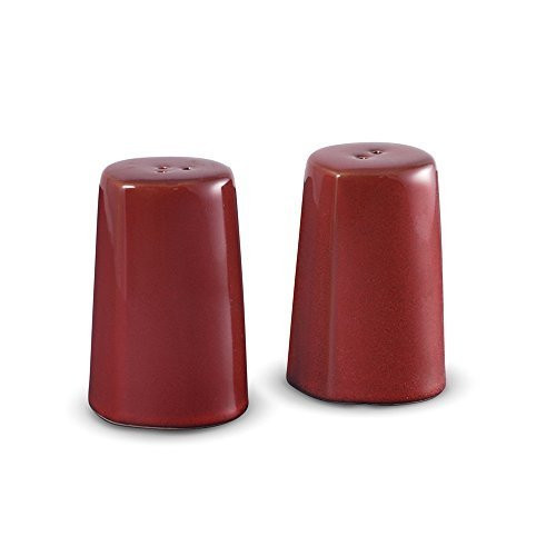 Pfaltzgraff Aria Red Salt And Pepper Shaker Set