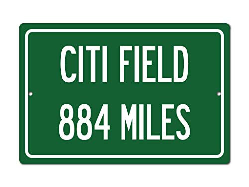 Personalized Highway Distance Sign To  CITI Field