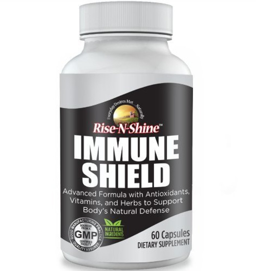 Immune Shield Immune System Booster and Immune Support for Your Body_s Natural Defense 60 Count