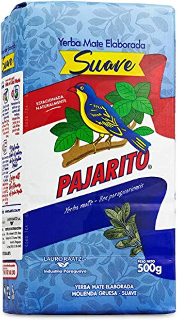 PAJARITO Yerba Mate Tea -Yerba Mate Suave 500 gr.- PAJARITO Yerba Mate Tea -Yerba Mate Suave 500 gr.-