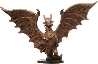 D  and  D Minis  Medium Copper Dragon  20 - Blood War