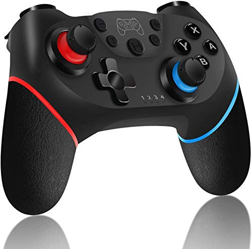 Savorware Switch Controller Wireless Pro Remote Gamepad Joystick Joypad for Switch Supporting Motion Control  Dual Vibration  and  Turbo Function