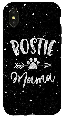 iPhone X XS Bostie Mama - Boston Terrier Lover Gifts Dog Mom Case