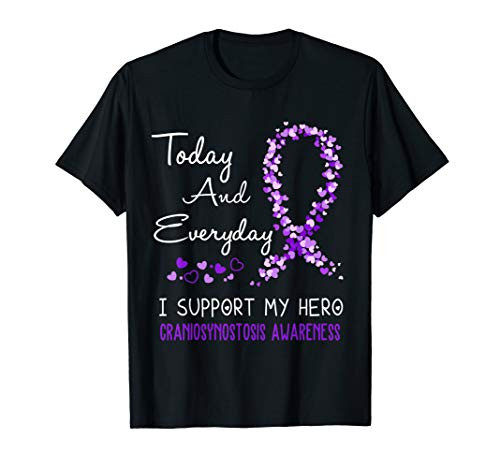 Today And Everyday I Support My Hero Craniosynostosis Shirt