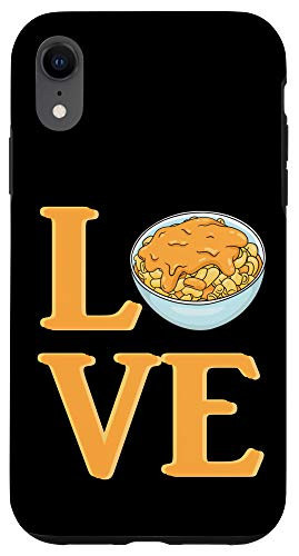 iPhone XR Love Mac N Cheese - Macaroni and Cheese Lover Quote - Humor Case