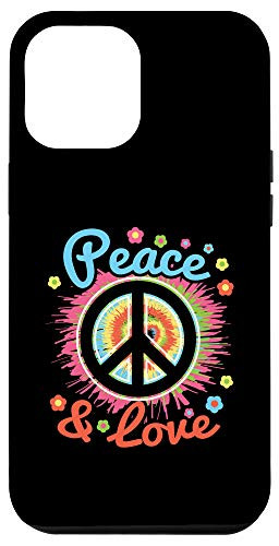 iPhone 12 Pro Max Peace and Love Peace Sign Positive Inspiration 70_s Case