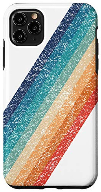 iPhone 11 Pro Max 70_s Stripes Vintage Case iPhone 11 Pro Max 70_s Stripes Vintage Case