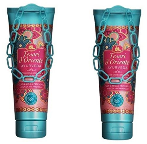 Tesori d_Oriente inch Ayurvedainch  Aromatic Shower Cream - 250 Ml -8.45us Fl Oz-  Pack of 2