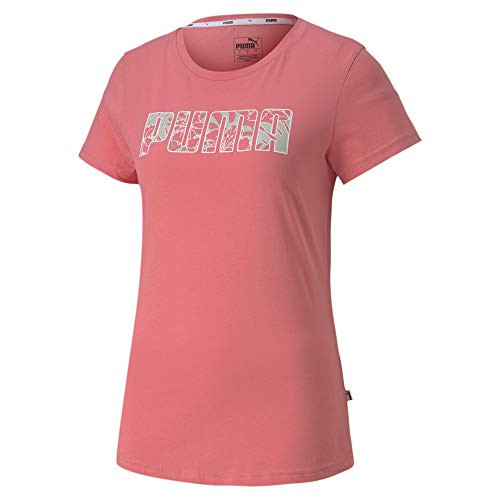 PUMA Women_s Summer T-Shirt  Bubblegum  S