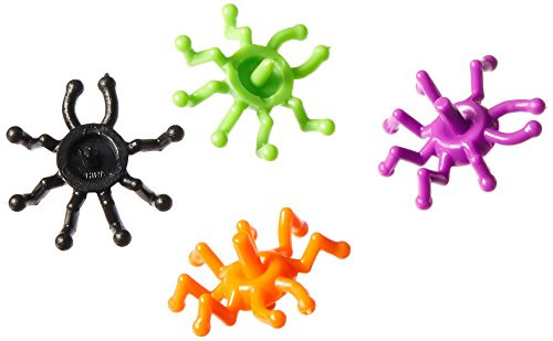 U.S. Toy Spider Spinning Tops -77 Piece-