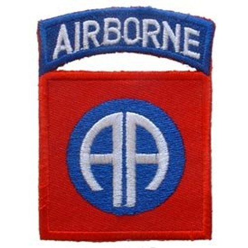 U.S. Army 82nd Airborne Div. Embroidered Patch - 3inch U.S. Army 82nd Airborne Div. Embroidered Patch - 3inch